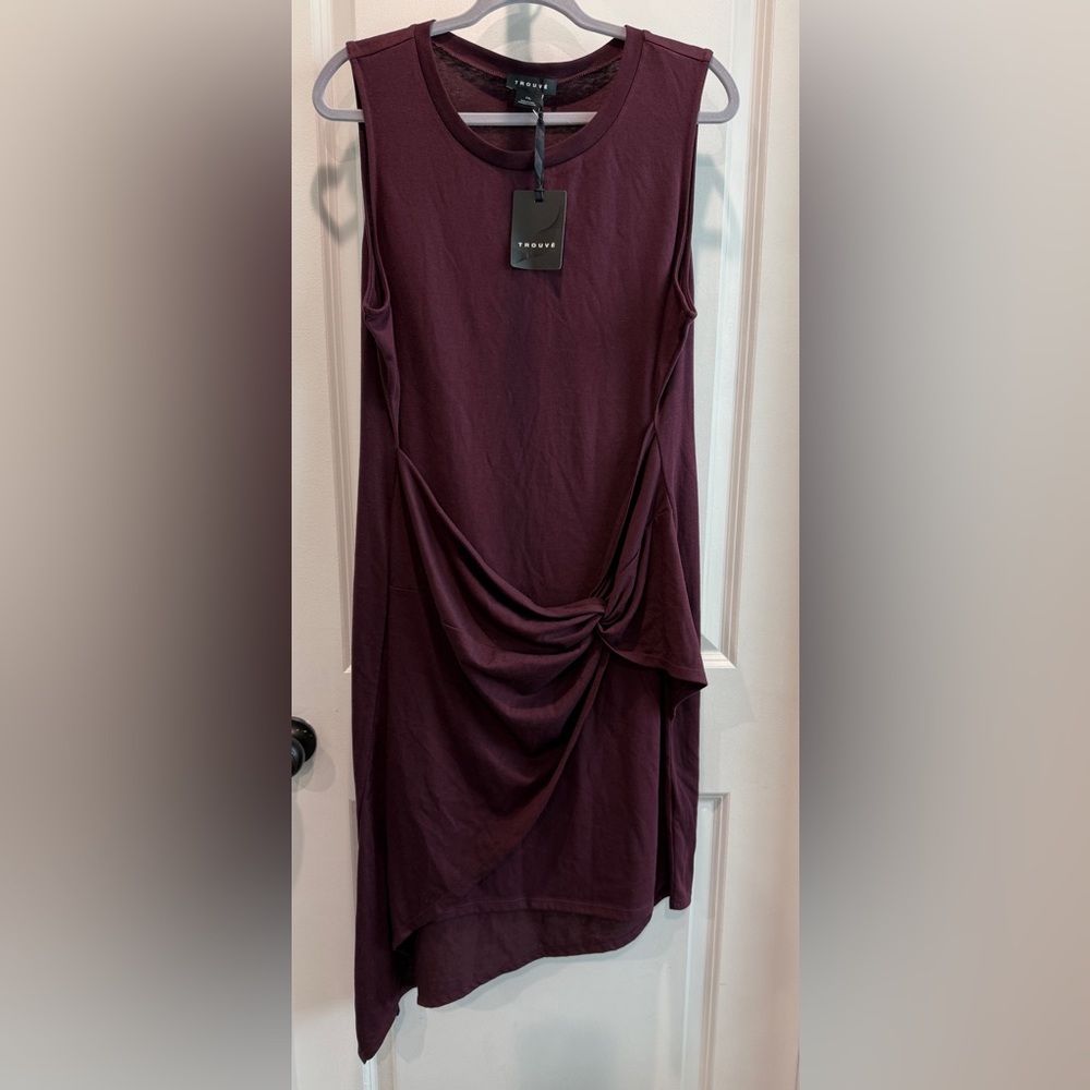 BNWT- Womens Sleeveless Faux Wrap Dress- Size XXL